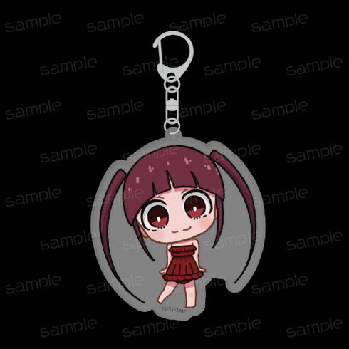 『死神坊ちゃんと黒メイド』ちびキャラアクリルキーホルダー【ヴィオラ 水着】